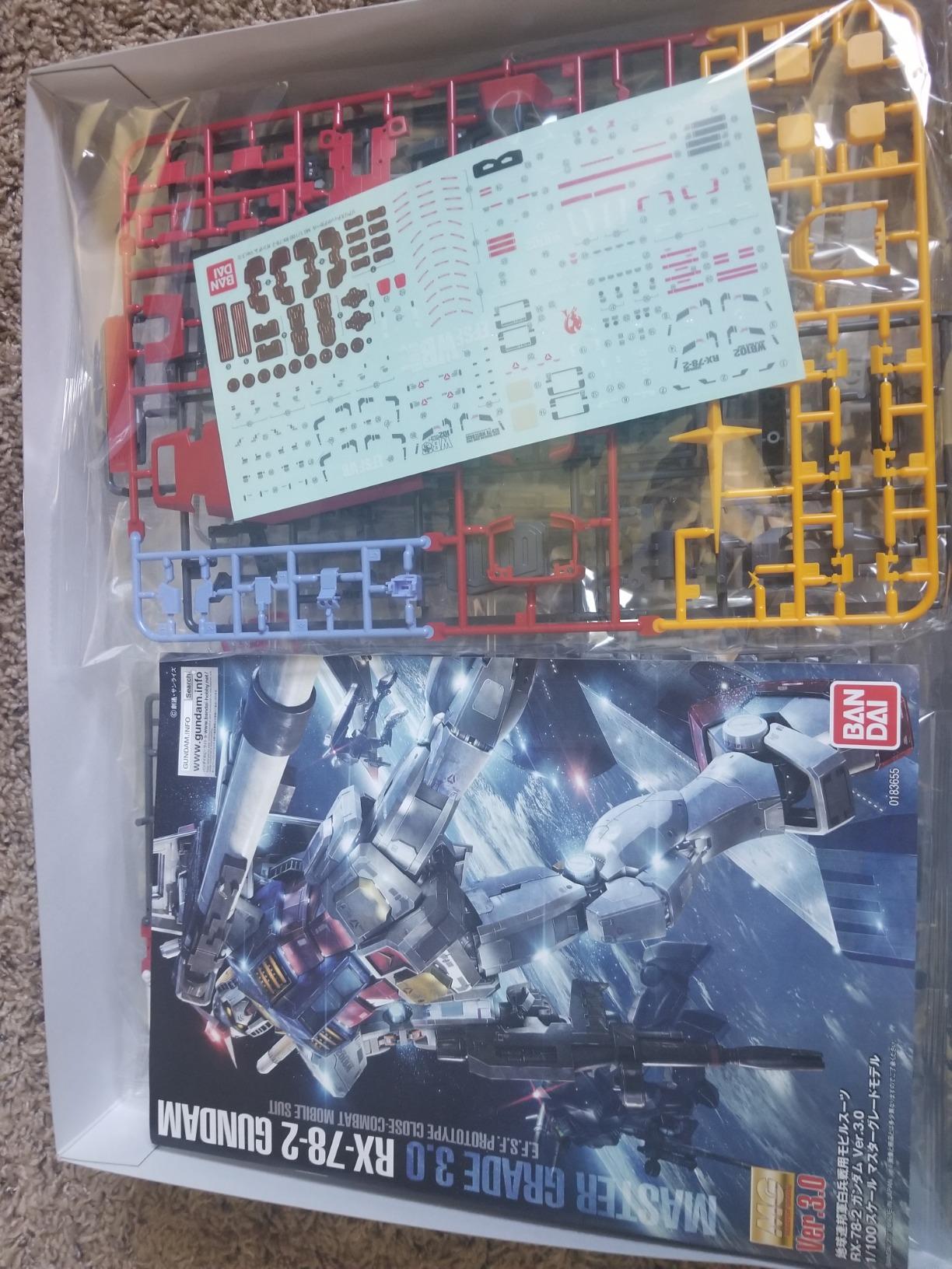 Bandai Hobby - Mobile Suit Gundam - RX-78-2 Version 3.0, Bandai Spirits 1/100 Model Kit customer photo 1