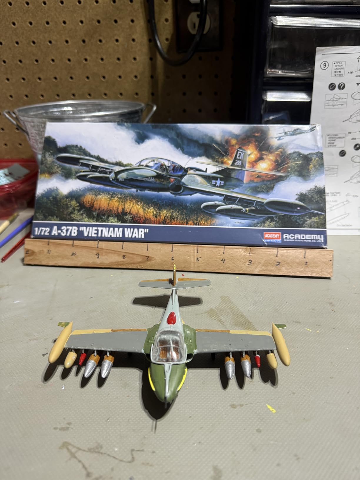 Academy 1/72 A-37B Dragonfly Model Kit customer photo 2