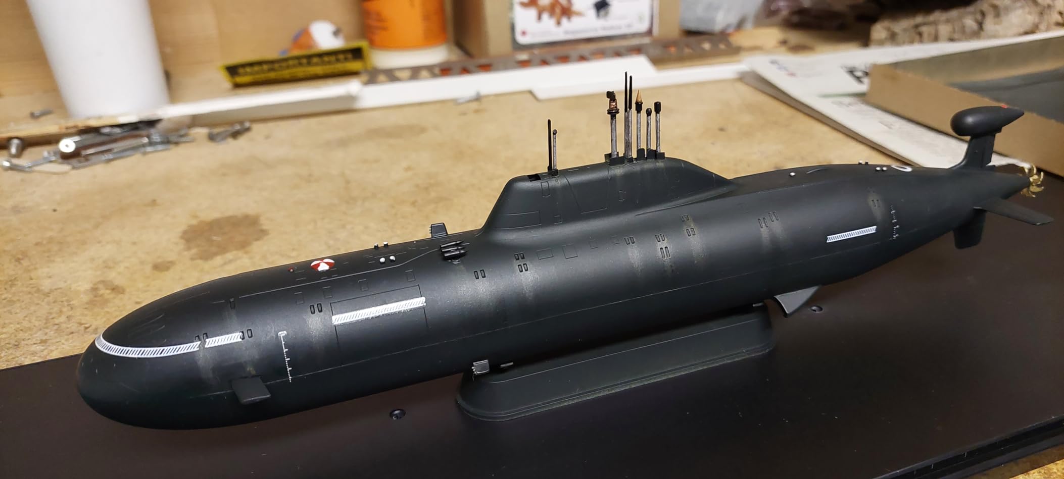 Hobby Boss Russian Akula Class Attack Submarine Model Building Kit customer photo 1