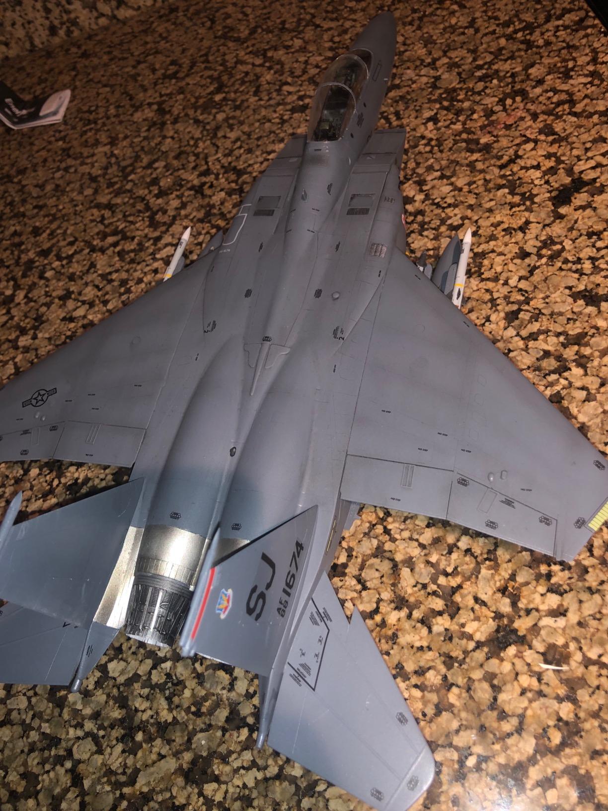 Academy USAF F-15E Seymour Johnson Model Kit 1/48 Scale customer photo 1