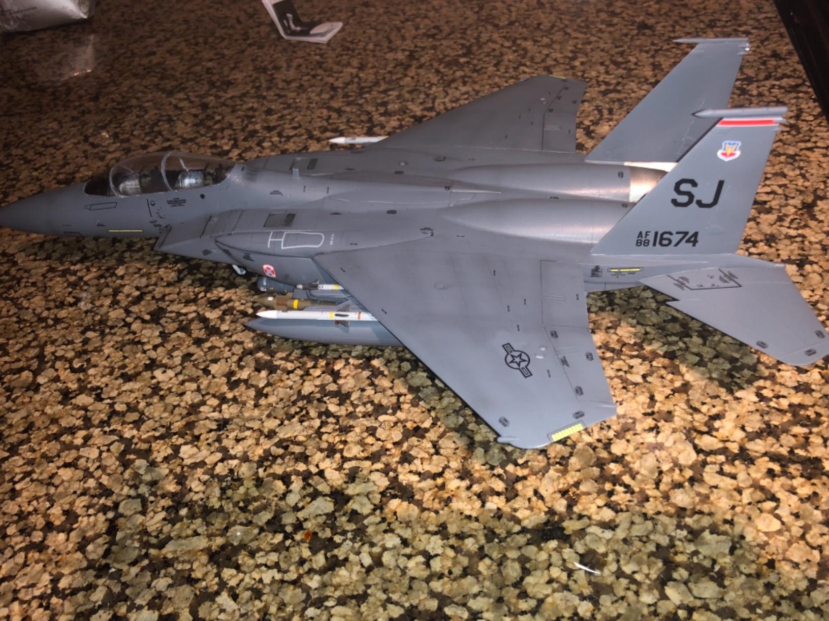 Academy USAF F-15E Seymour Johnson Model Kit 1/48 Scale customer photo 2