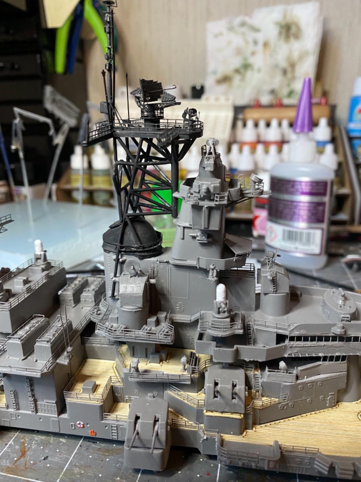 Revell Germany Battleship U.S.S. New Jersey (1982) Kit customer photo 2