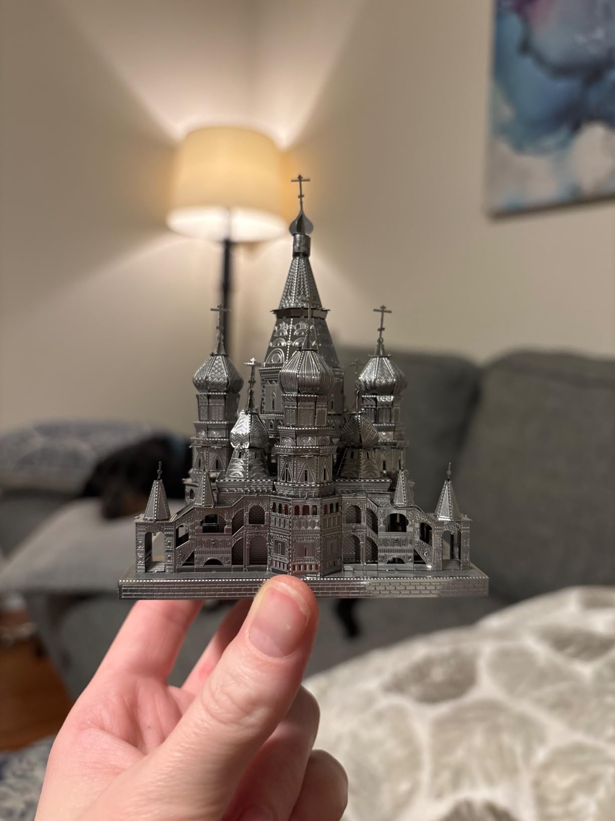 Premium Series Saint Basil's Cathedral 3D Metal Model Kit Fascinations customer photo 1