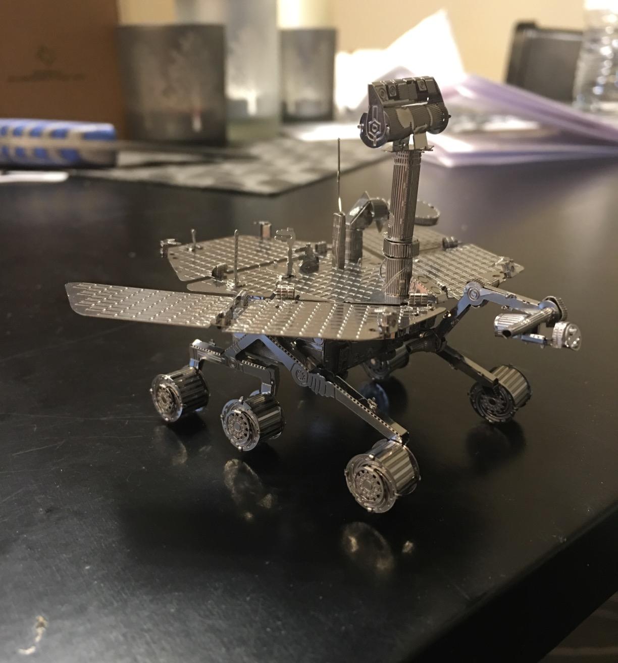 Fascinations Metal Earth Mars Rover 3D Metal Model Kit customer photo 1