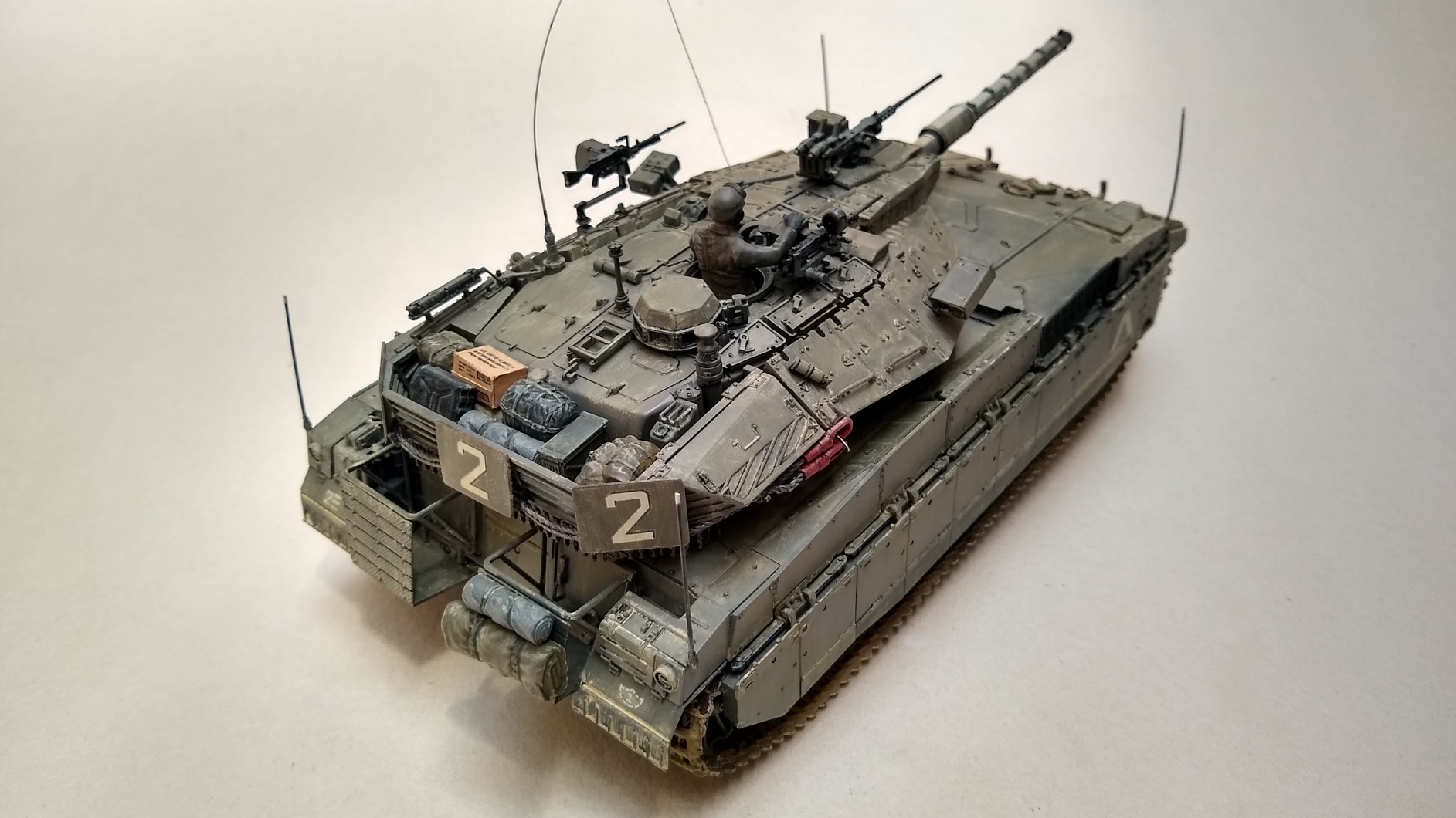 Academy 1/35 Merkava Mk.IID Mk 2D 13286 - Plastic Model Kits customer photo 2