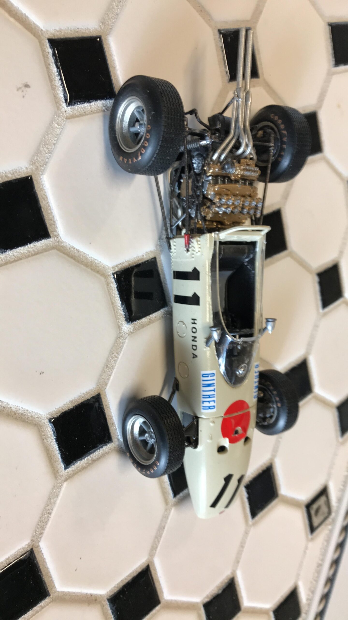 Tamiya 1/20 Grand Prix Collection No.43 Honda RA272 1965 Mexico GP Winning Car customer photo 2