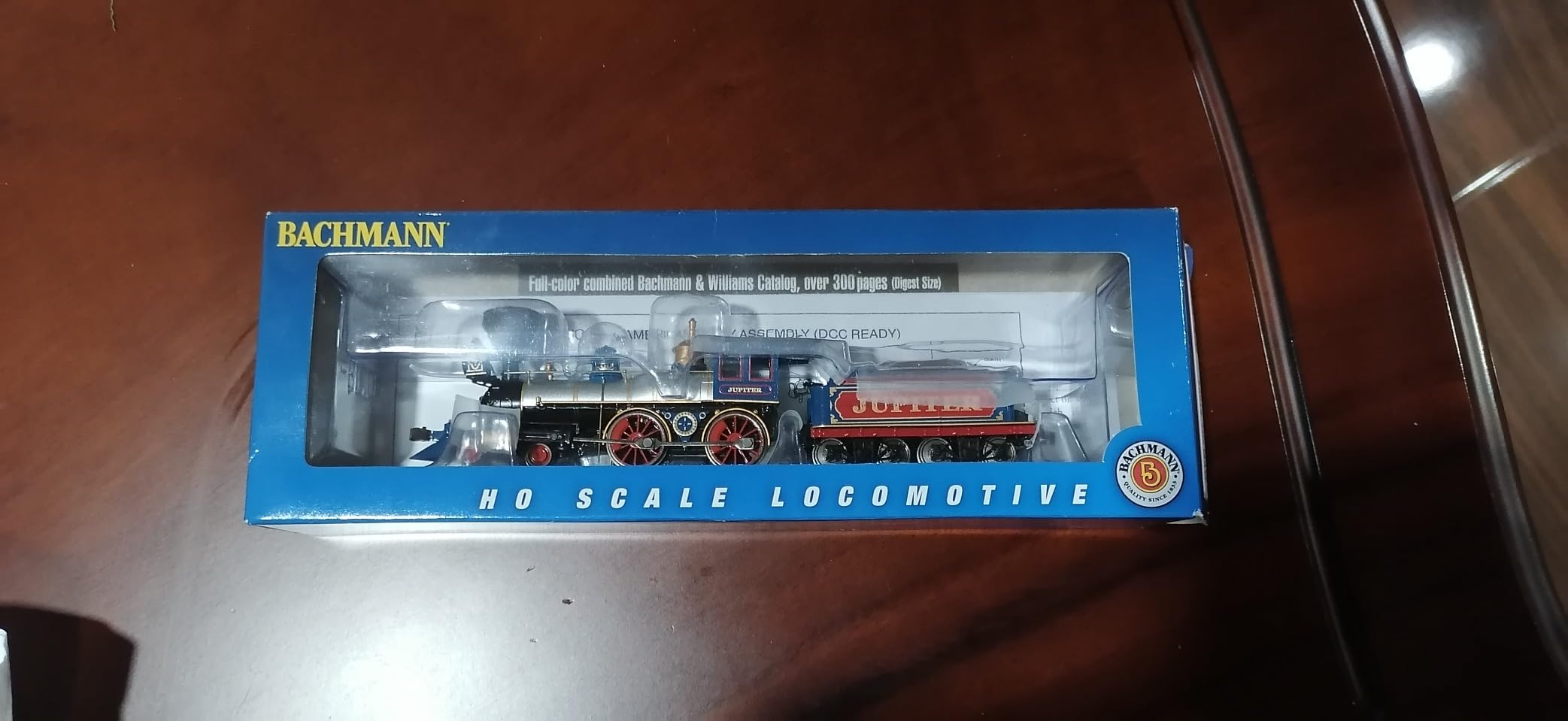 Bachmann Industries 4-4-0 American Steam DCC Ready Central Pacific #60 Jupiter Wood Load Locomotive (HO Scale) customer photo 2