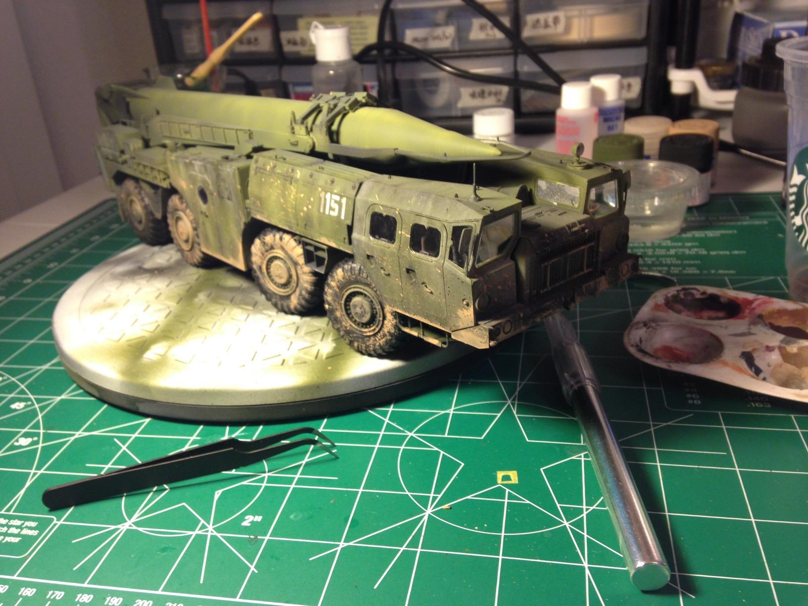 Trumpeter Soviet SS-1D Scud-C Tactical Missile Launcher Building Kit (1/35 Scale) customer photo 2