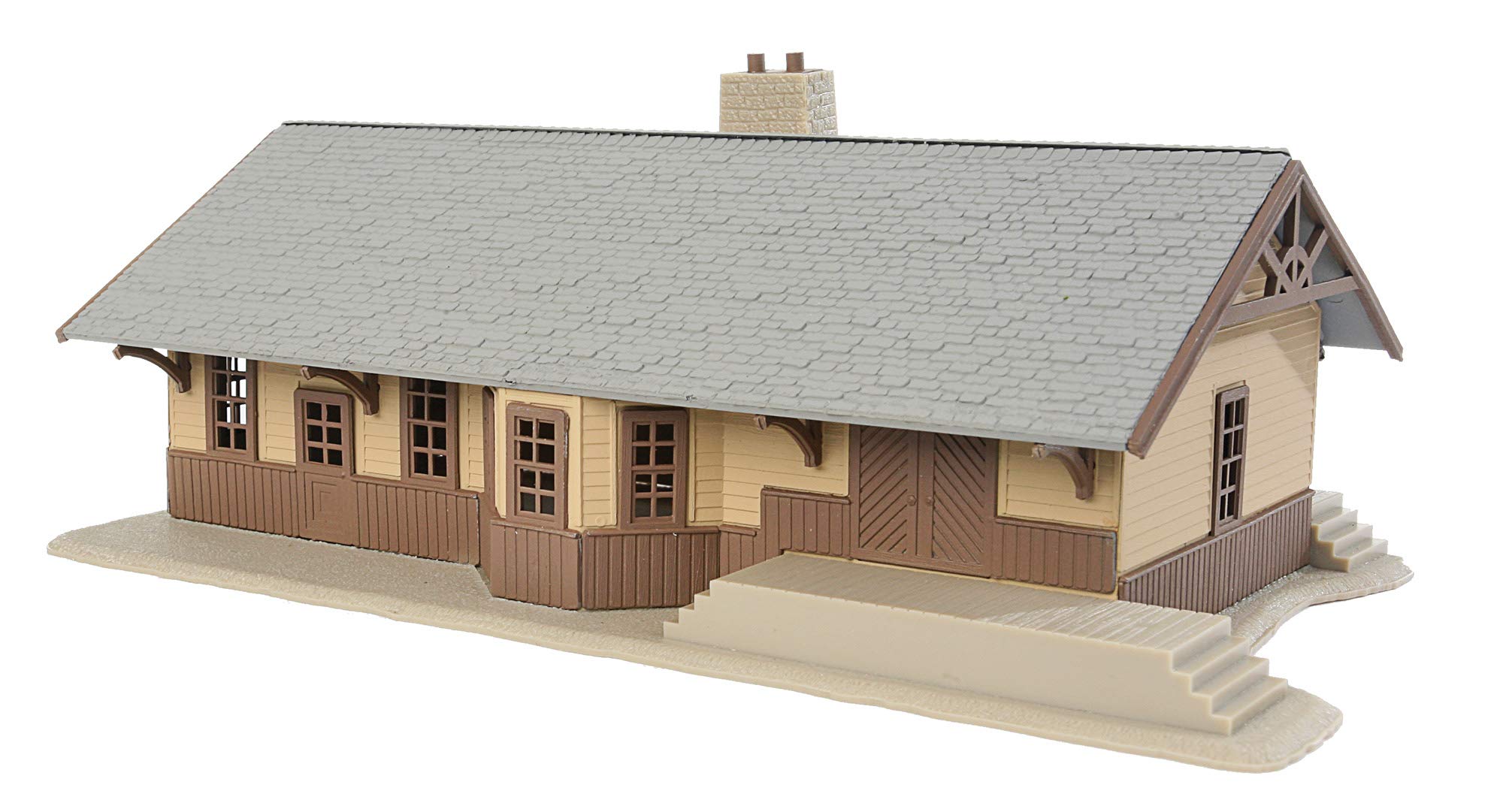 Walthers Trainline Iron Ridge Station 931-904 HO Scale Model Railroad - Structure Kit customer photo 1