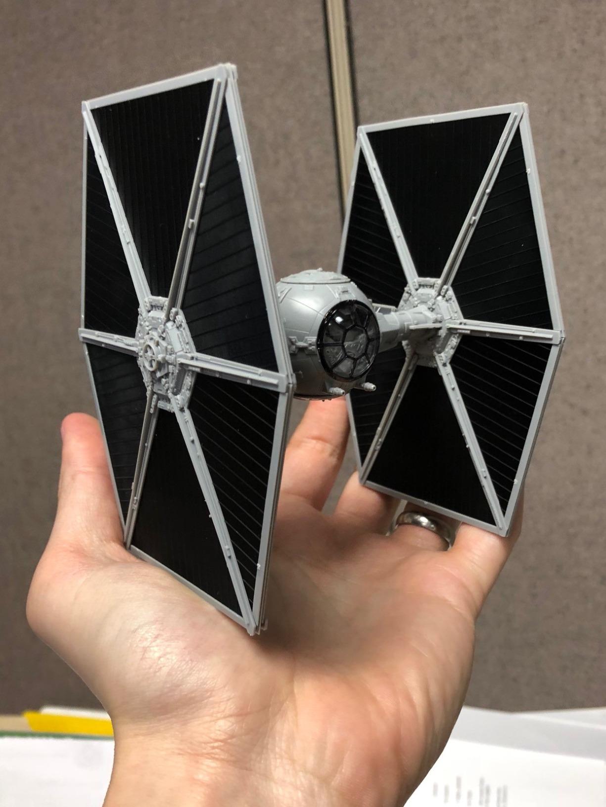 Bandai Hobby - Star Wars - Tie Fighter, Bandai Spirits Star Wars 1/72 Vehicle Model Kit customer photo 1