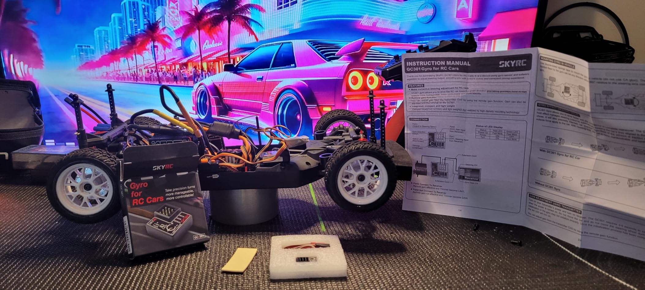 SkyRC GC301 Automatic Stability Control Gyro For Cars customer photo 2