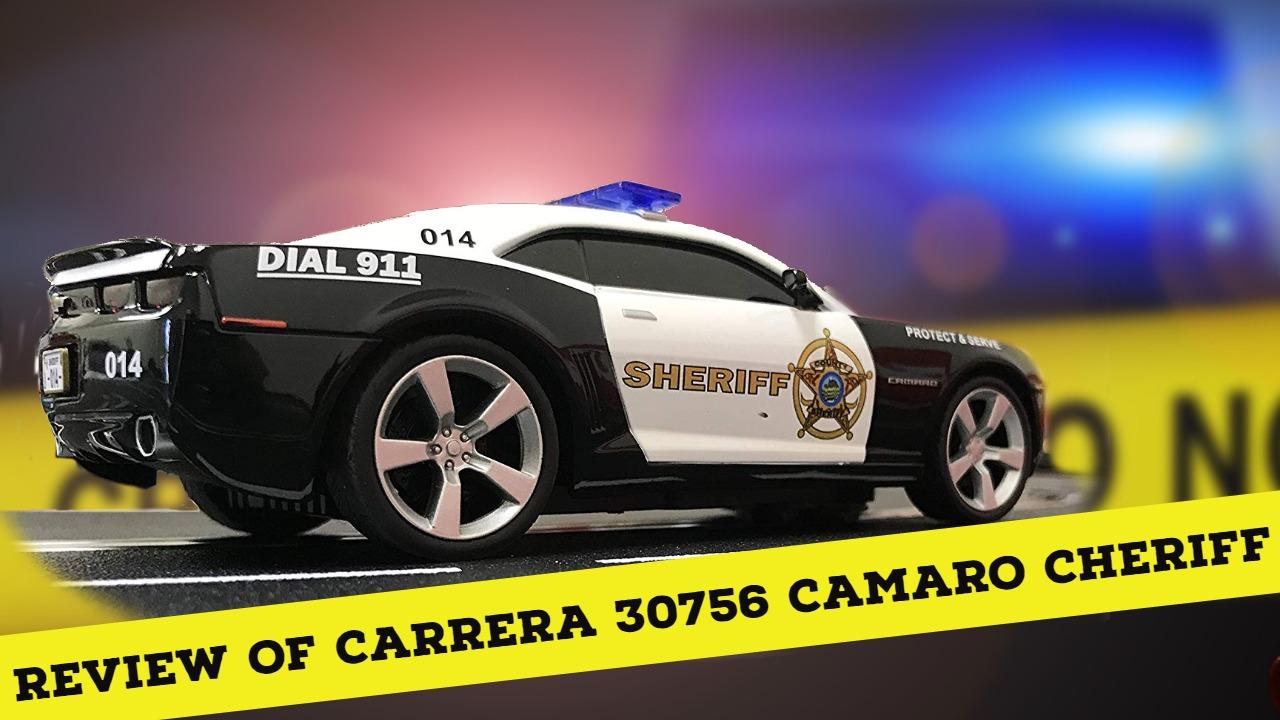 Carrera 64031 Chevrolet Camaro ZL1 Sheriff 1:43 Scale Analog Slot Car Racing Vehicle GO Slot Car Toy Race Track Sets customer photo 2