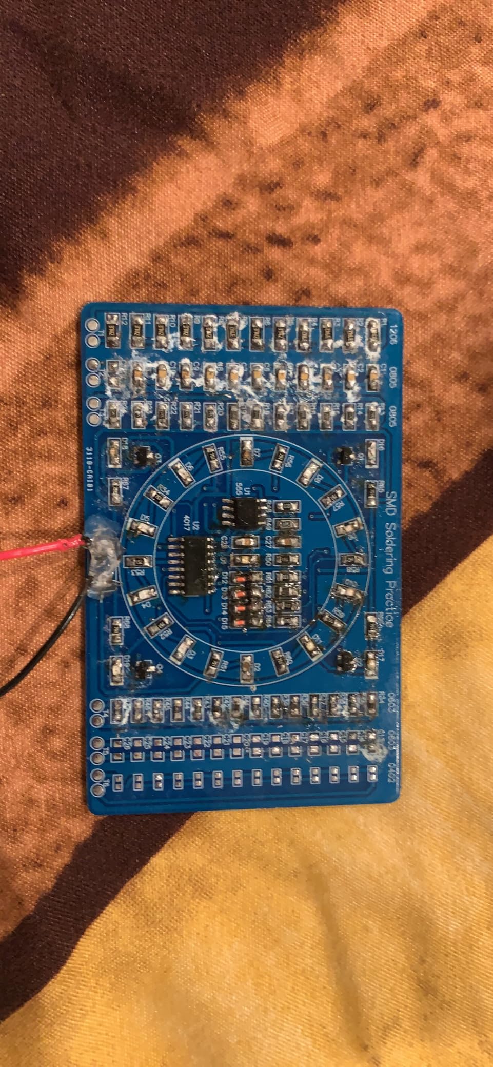 Gikfun DIY SMD SMT Welding Practice Soldering Skill Training Board Ek7028 customer photo 2