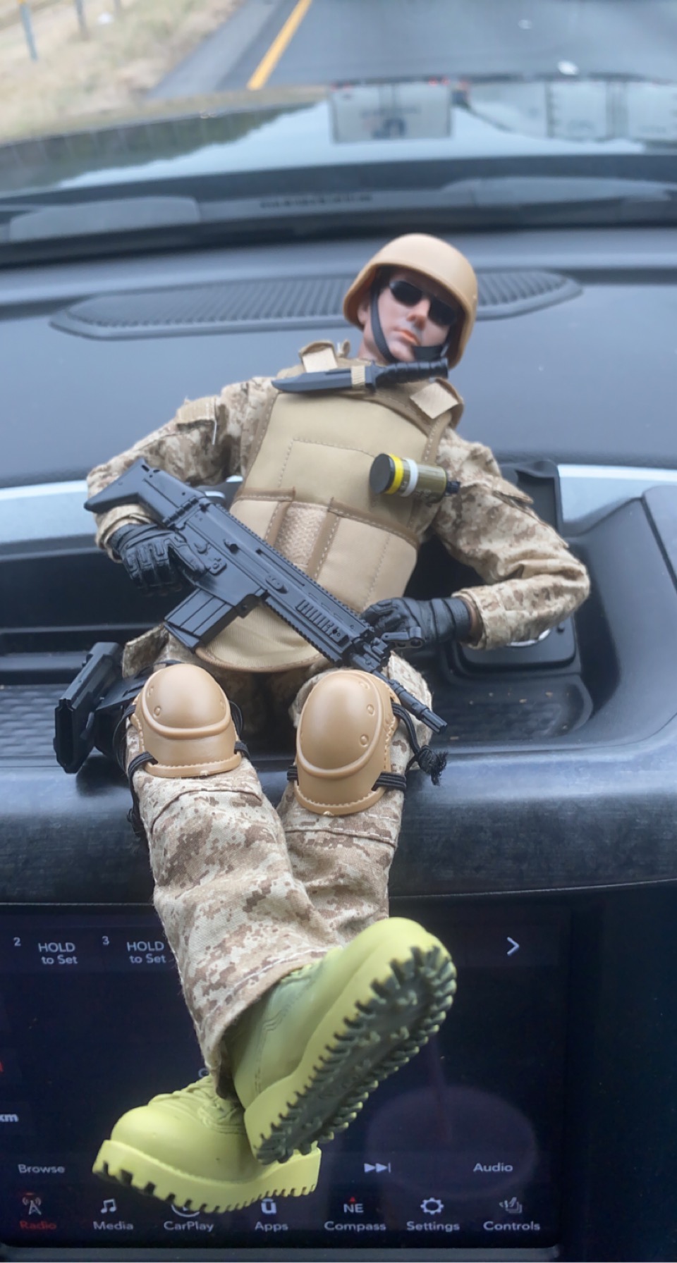 12'' American Military Soldiers Special Forces Army Man Action Figures Play Set-Digital Desert Camouflage customer photo 1