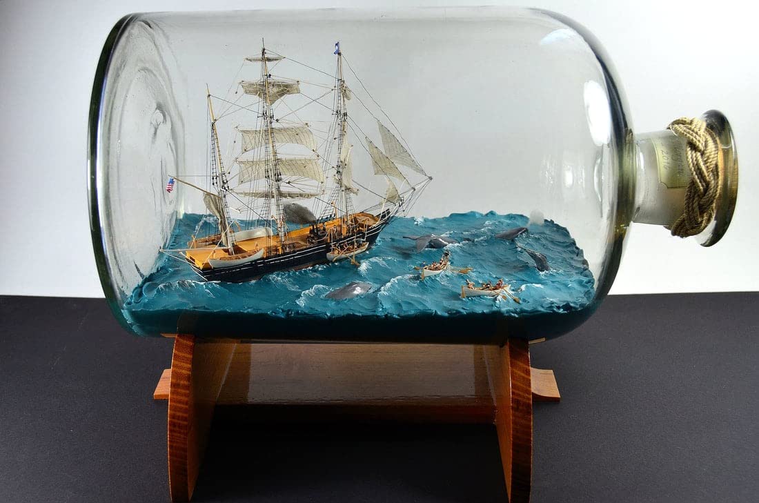 USS Constitution Ship Build Your Own Boat In A Bottle Model Kit - Made In US customer photo 1