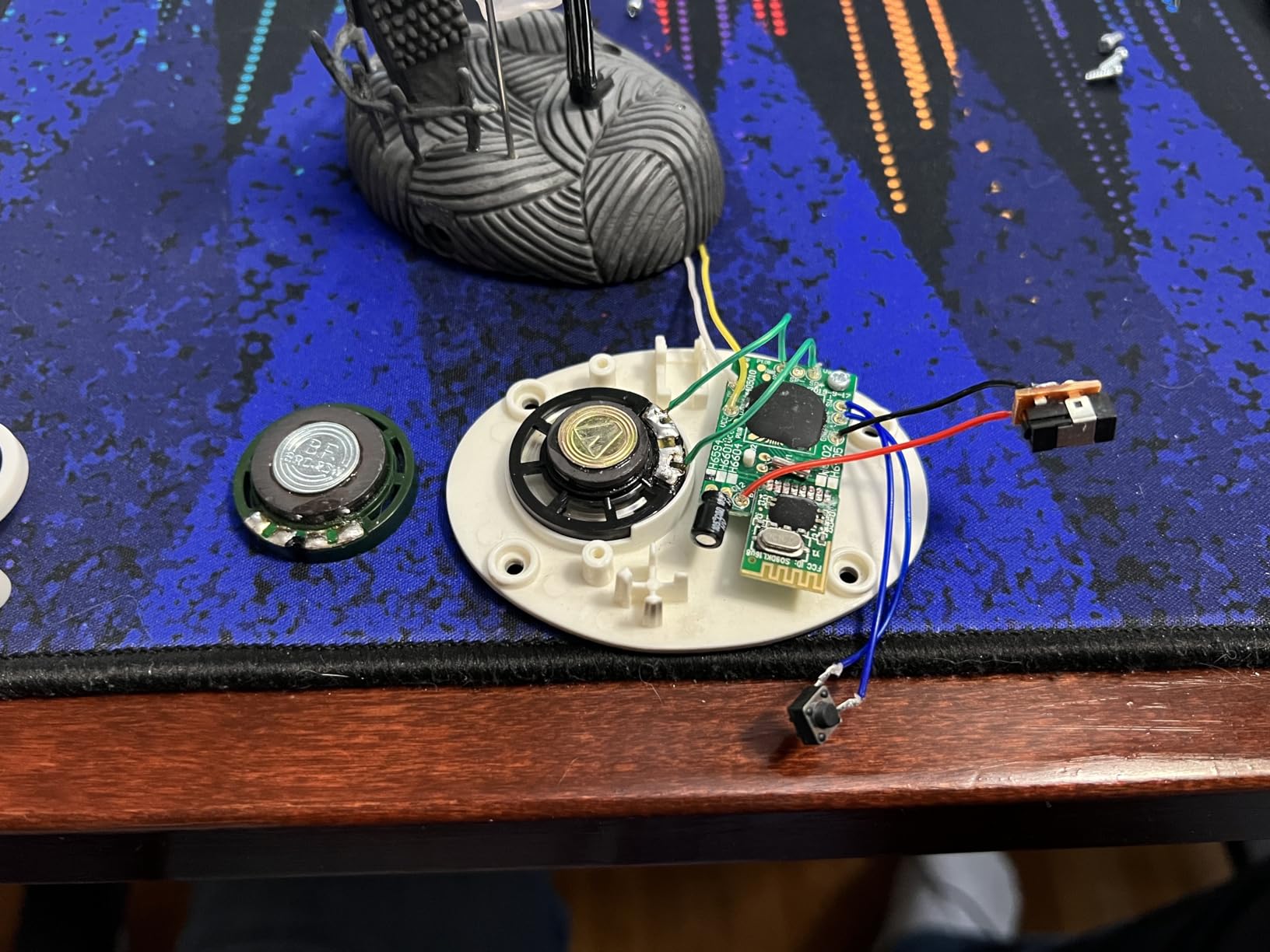 uxcell 5Pcs 0.25W 8 Ohm Internal Magnet Mini Music Loudspeaker Speaker 29mm customer photo 2