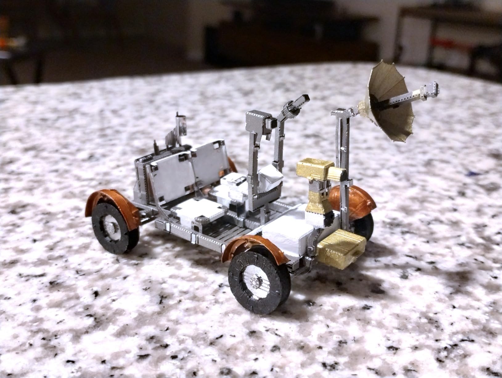Fascinations Metal Earth Apollo Lunar Rover 3D Metal Model Kit customer photo 1