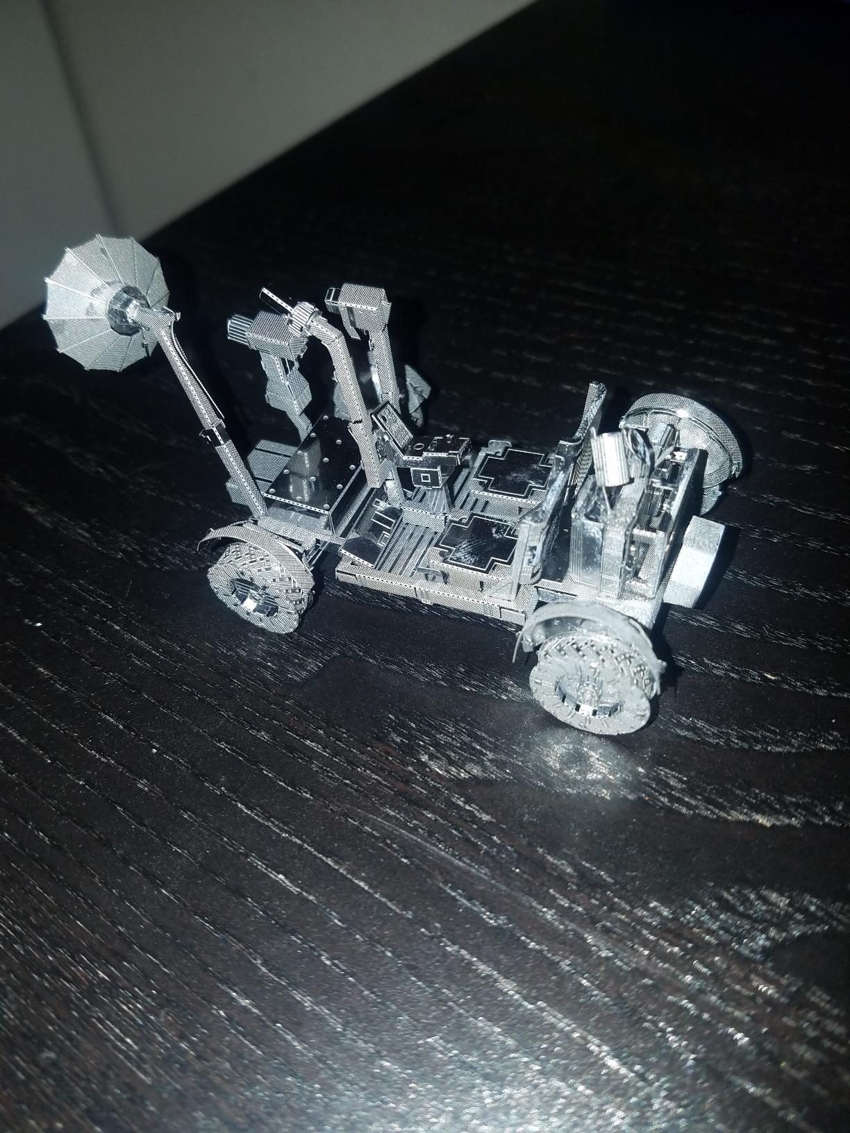 Fascinations Metal Earth Apollo Lunar Rover 3D Metal Model Kit customer photo 2
