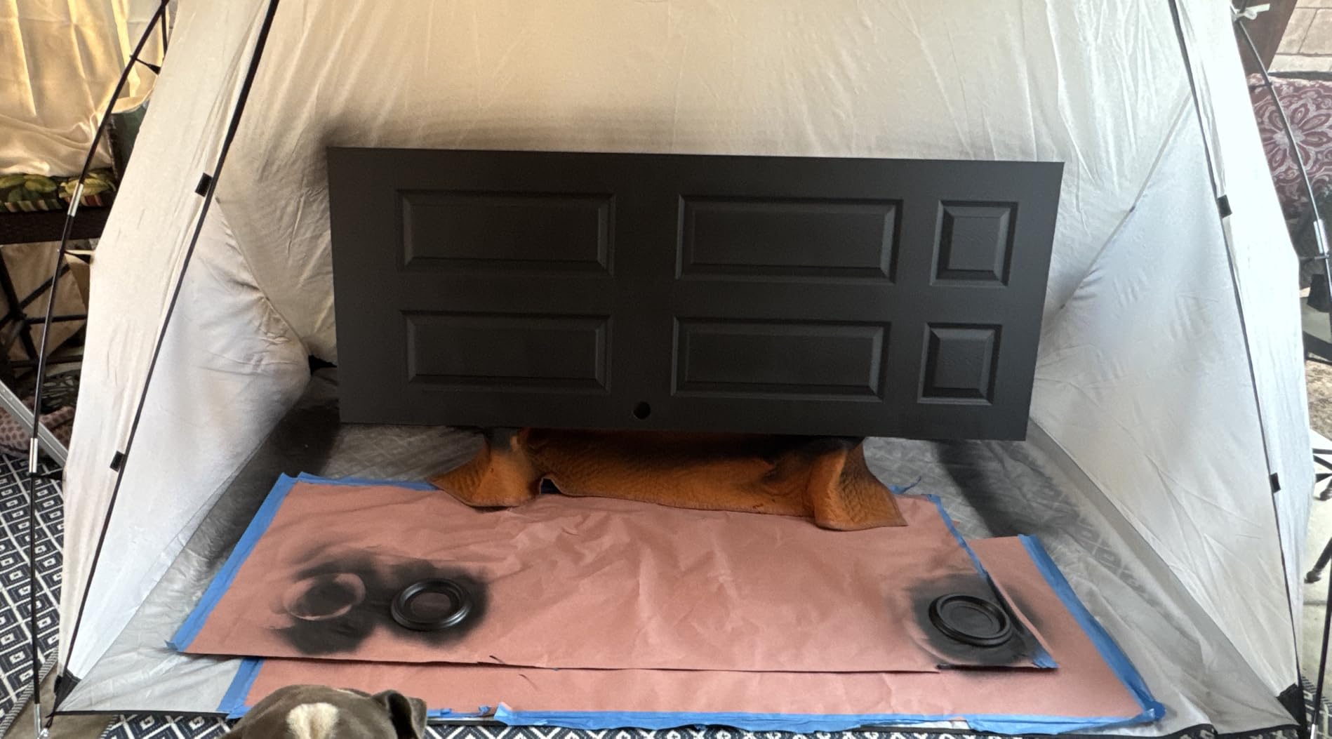 HomeRight Large Spray Shelter C900038 Portable Paint Booth for DIY Spray Painting, Hobby Paint Booth Tool customer photo 1