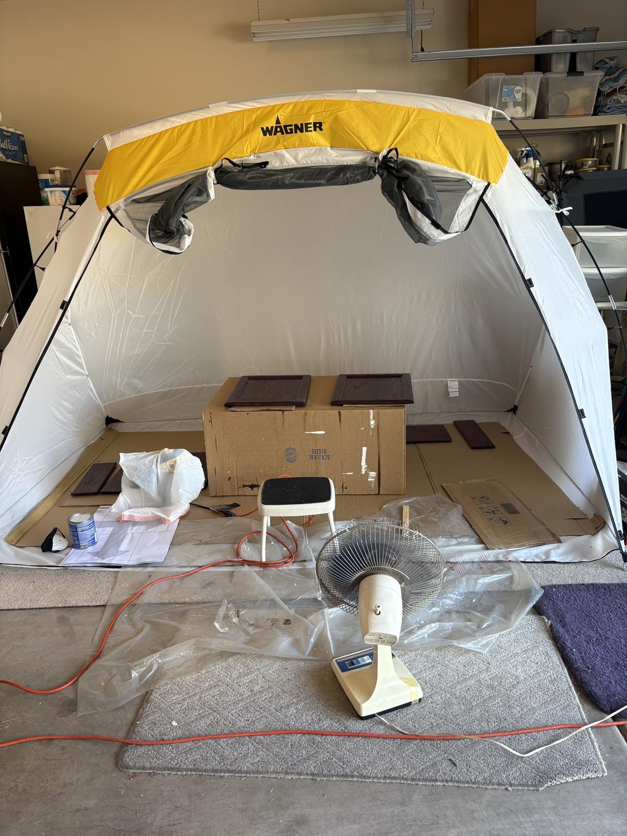 HomeRight Large Spray Shelter C900038 Portable Paint Booth for DIY Spray Painting, Hobby Paint Booth Tool customer photo 2