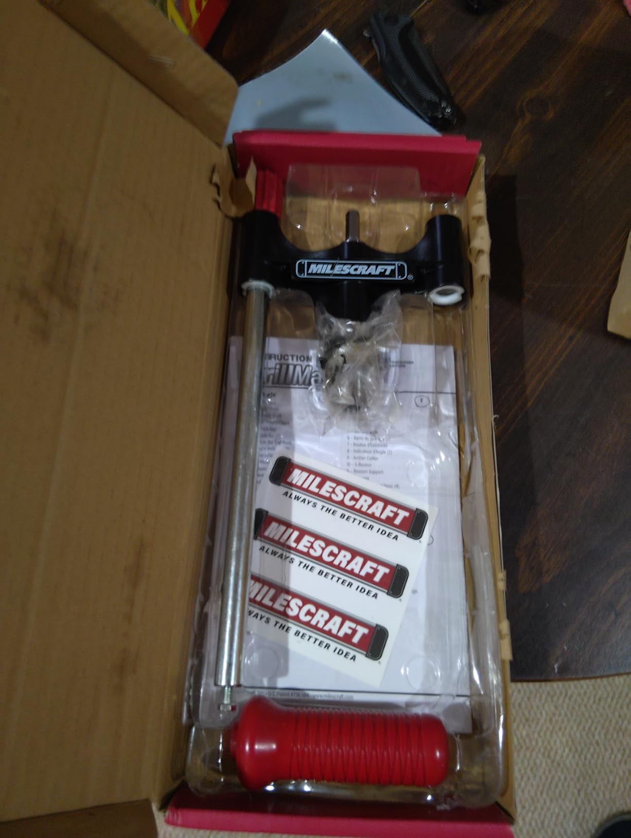 1318 DrillMate Portable Drillling Guide - Precision Drilling Jig Attachment for Drilling Angled or Straight Holes, Adjustable Drill Guide Attachment, Portable Drill Press with 3/8