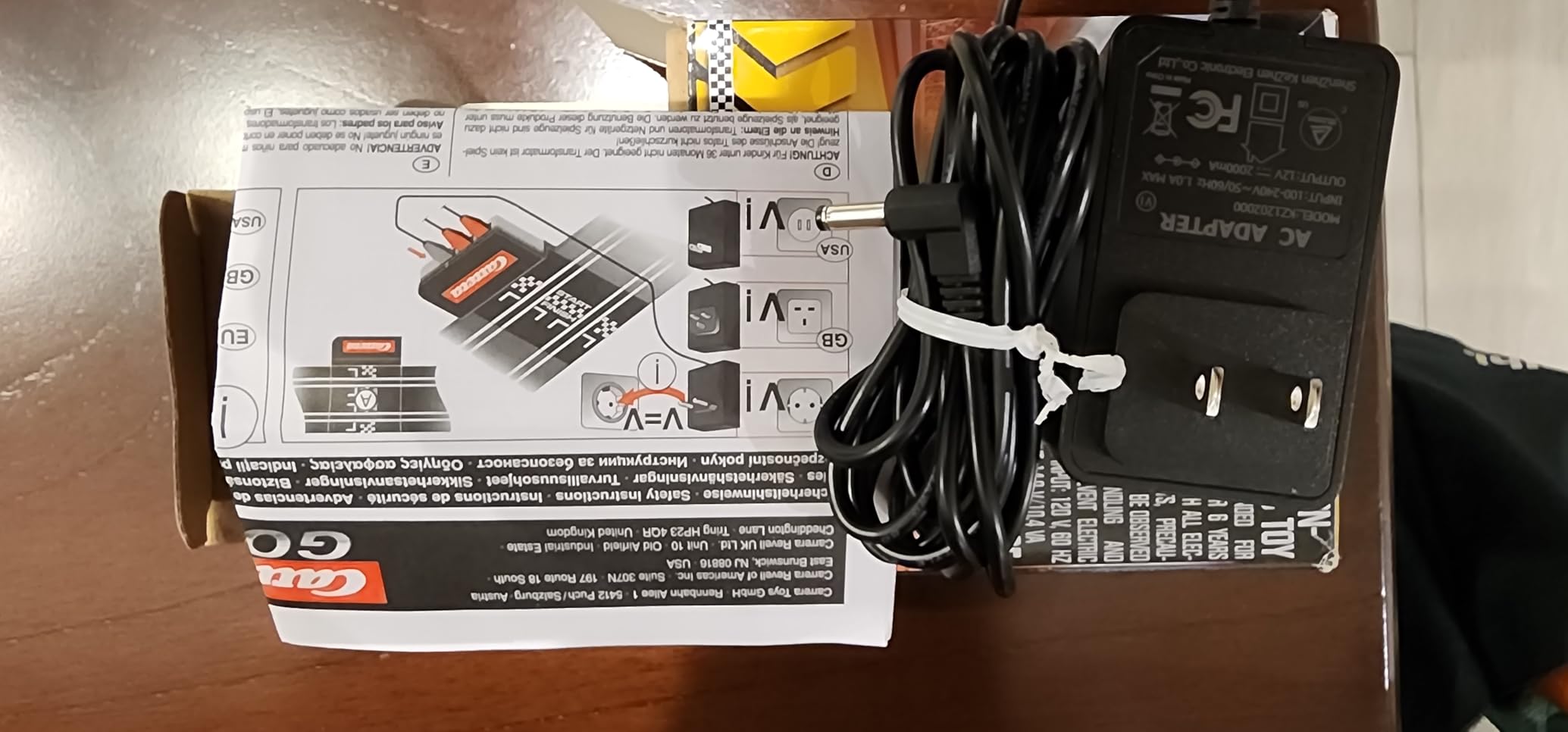 Carrera 61537 add on/Replacement Electric Transformer Plug Upgrade Accessory Compatible with GO Electric and Battery 1:43 Scale Slot Car Sets customer photo 1