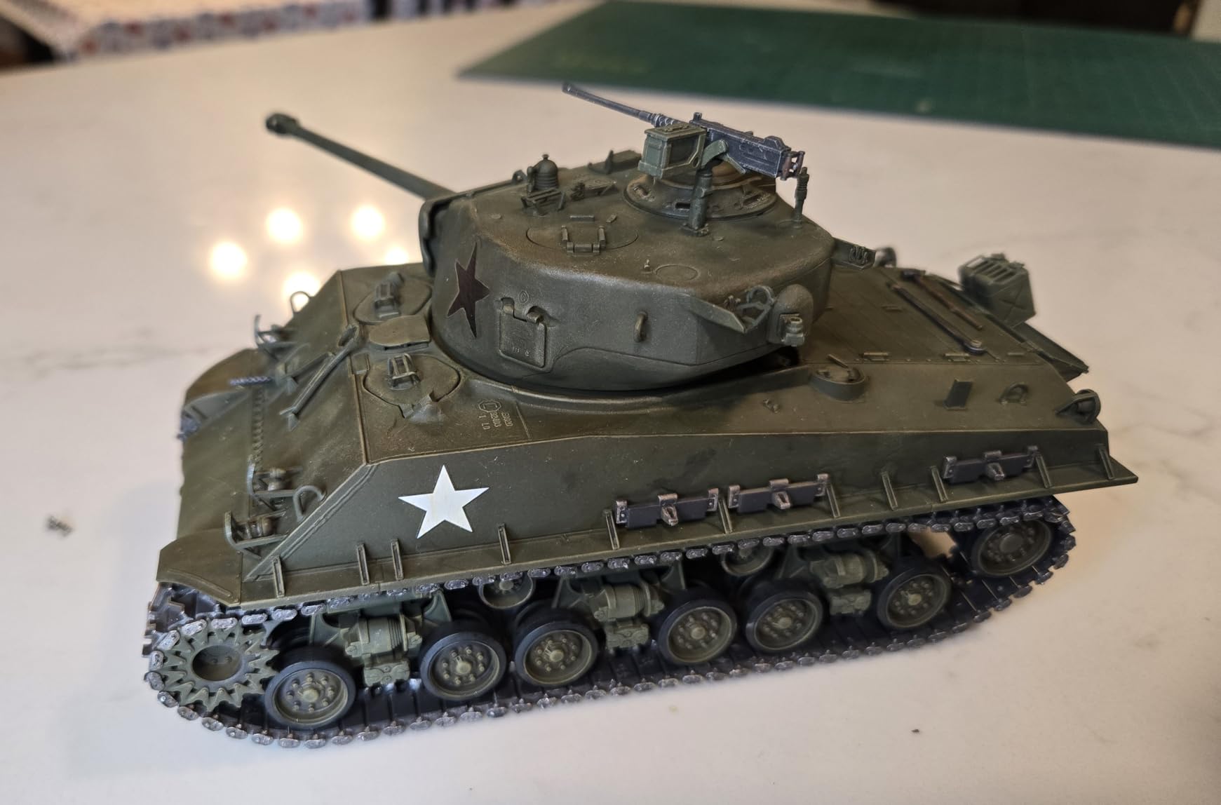 Tamiya 35346 1/35 US Medium Tank M4A3E8 Sherman Plastic Model Kit customer photo 3