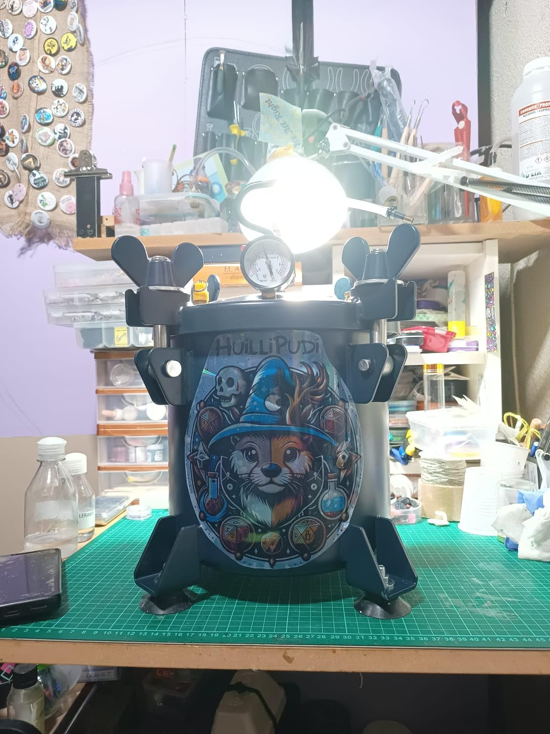 California Air Tools CAT-365C 5 gallon Pressure Pot for Epoxy Resin Casting, Coated Steel Tank, Portable customer photo 2
