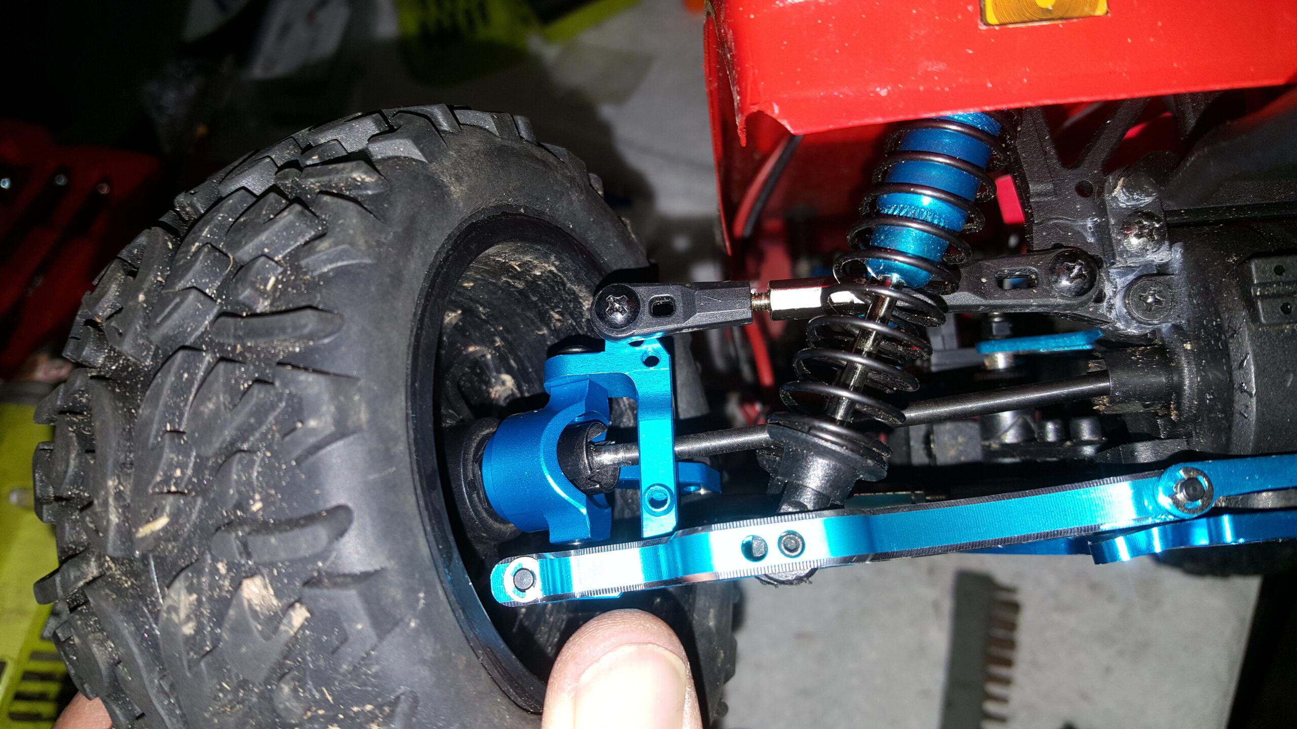 Hobbypark 102210 102010 102211 102011 102212 102012 Aluminum Steering Knuckle Kit Hub Carrier Upgrade Parts for RC Redcat Volcano EPX HSP customer photo 2