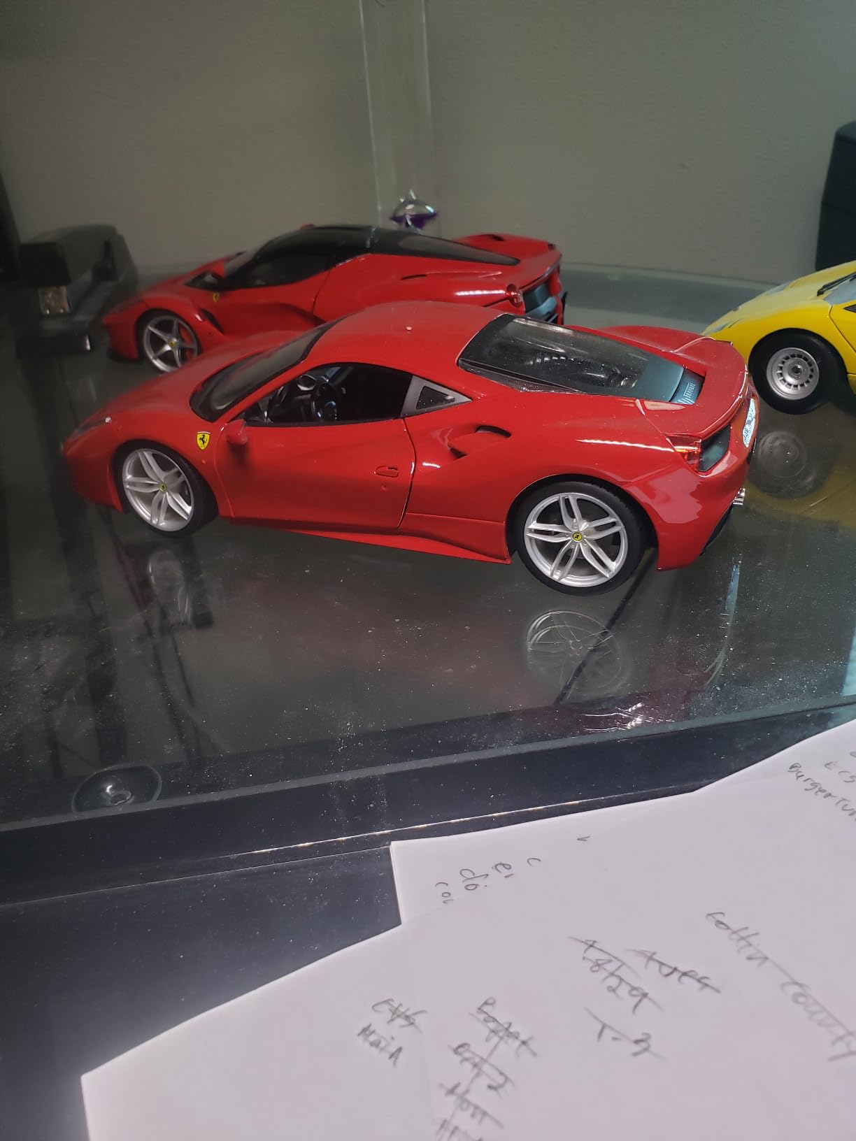 Ferrari Burago 1/18 Scale Diecast - 18-16008 488 GTB Rosso red customer photo 1