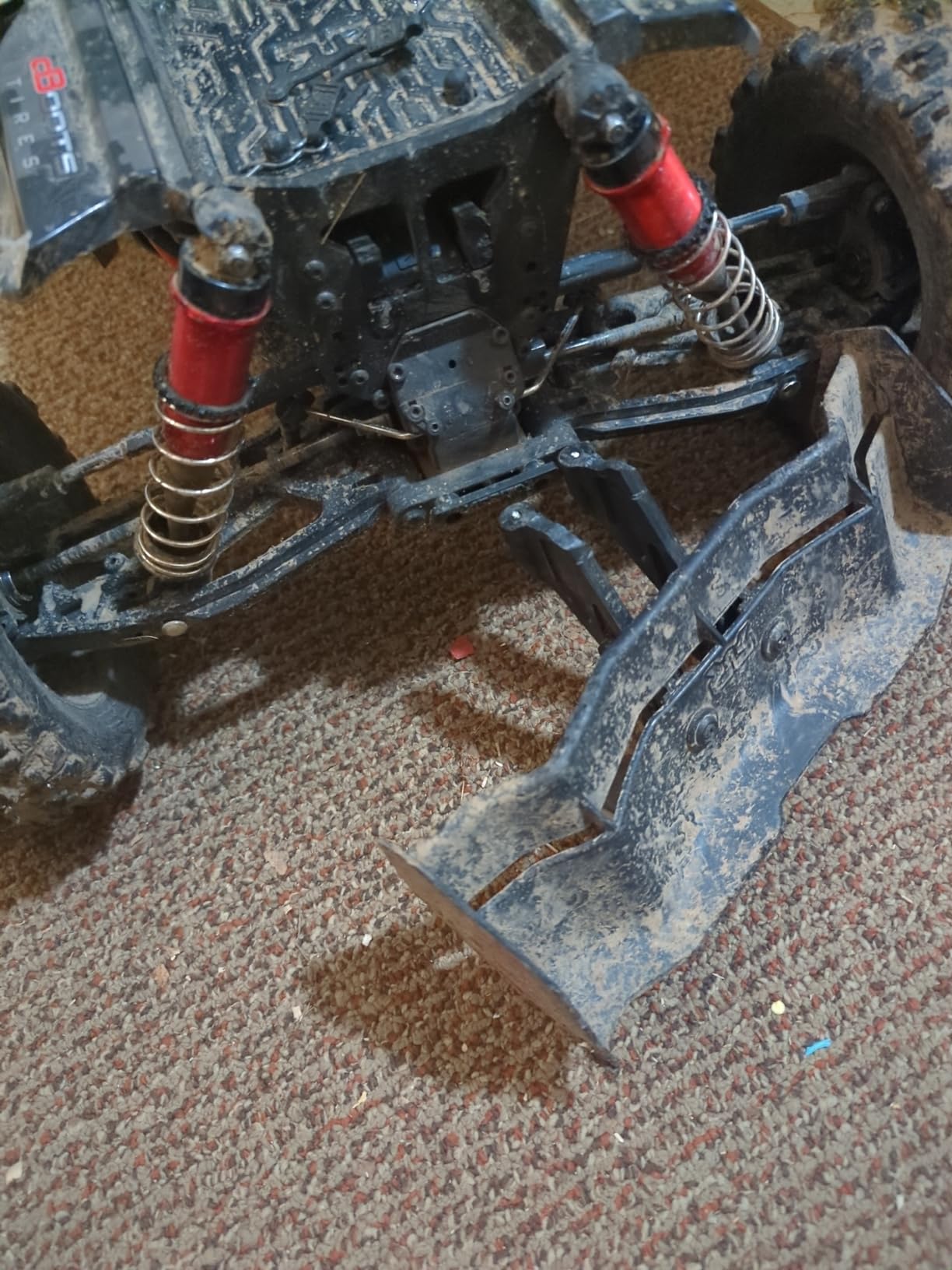 ARRMA Heavy Duty Wing Mount Set Rear, ARAC9681 customer photo 2