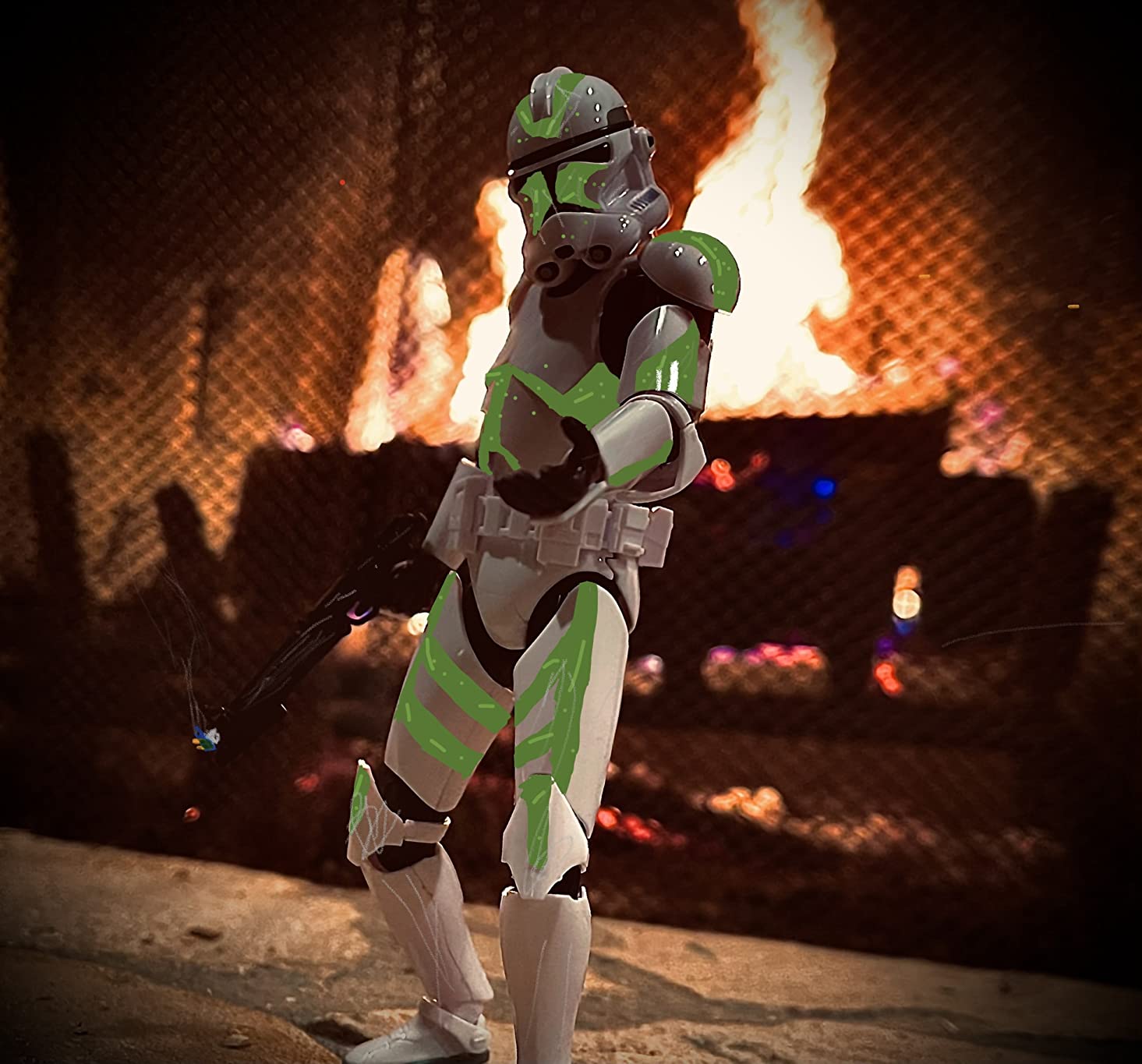 Bandai Hobby Star Wars 1/12 Plastic Model Clone Trooper 