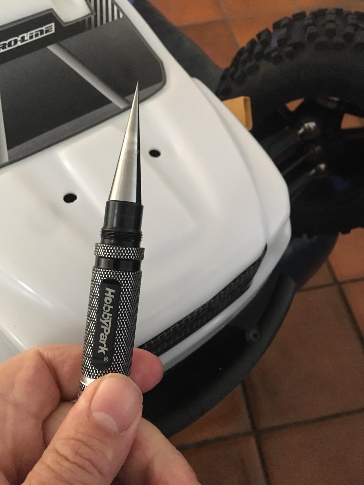 HobbyPark Steel Metal 0-14mm Hole Puncher Reamer Black for RC Tools Car Body Shell Drills customer photo 1