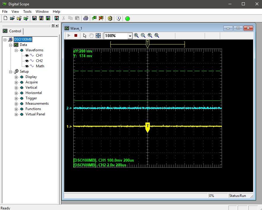 Hantek DSO5102P Digital Storage Oscilloscope USB 100MHz 1GSa/s 40K, 2 Channel, 2CH customer photo 2