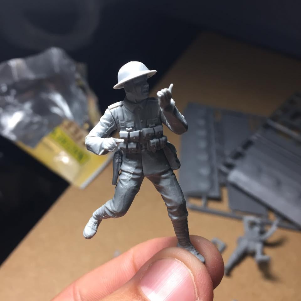 BRITISH & GERMAN INFANTRYMEN HAND TO HAND FIGHT WWI ERA 1/35 MASTER BOX 35116 customer photo 1