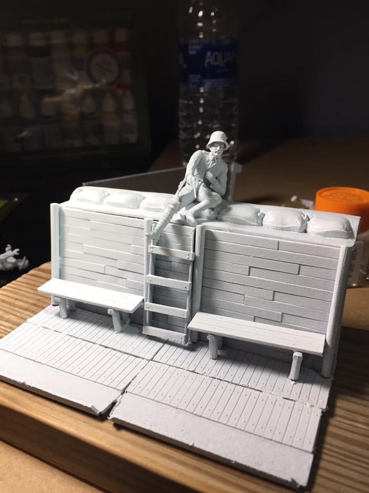 BRITISH & GERMAN INFANTRYMEN HAND TO HAND FIGHT WWI ERA 1/35 MASTER BOX 35116 customer photo 3