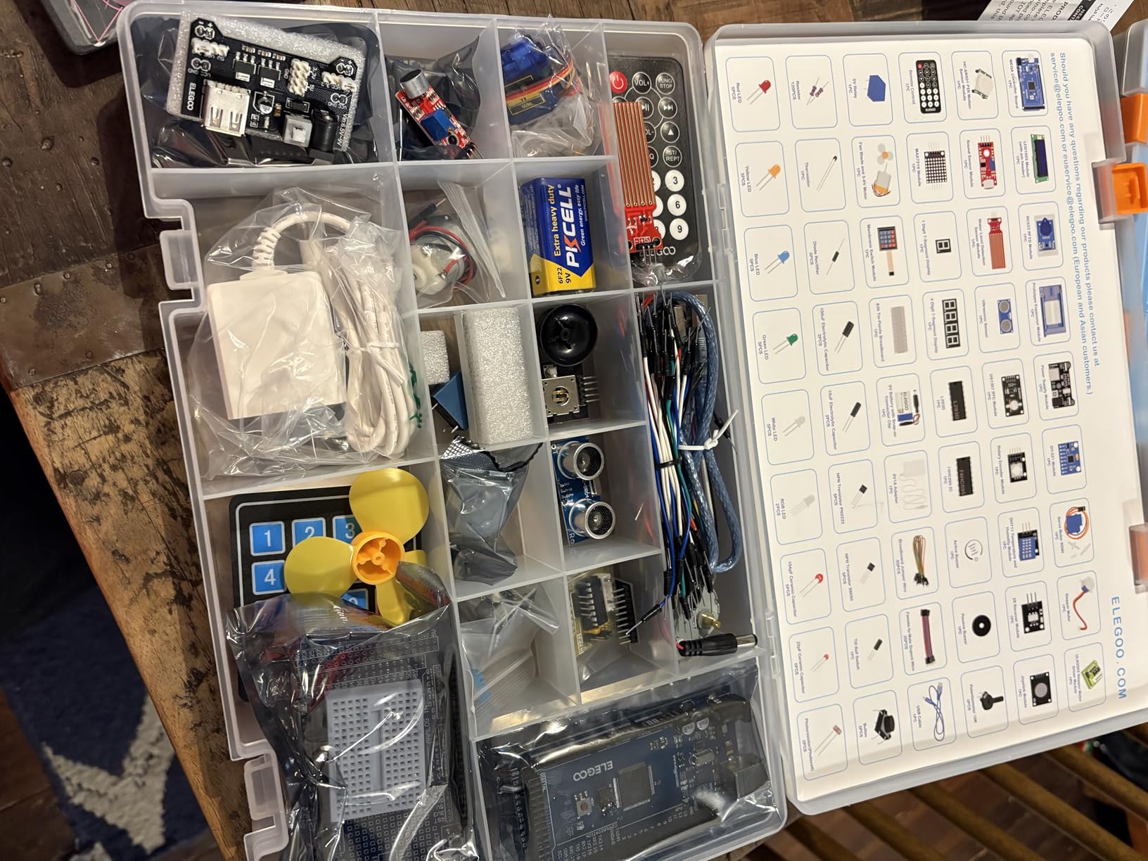 Mega R3 Project The Most Complete Ultimate Starter Kit with Tutorial Compatible with Arduino IDE customer photo 1