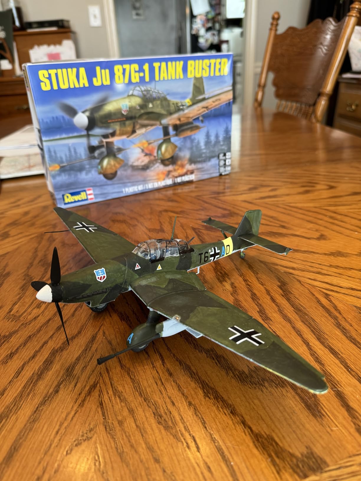 Revell Stuka Ju 87G-1 Tank Buster Plastic Model Kit customer photo 2