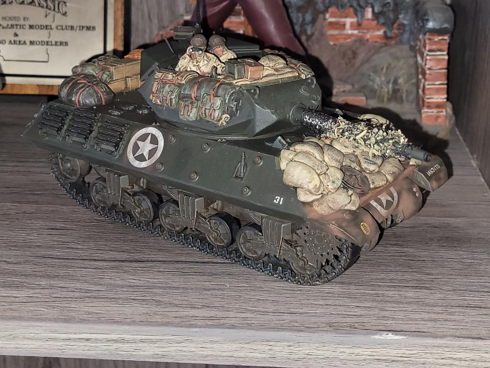 Tamiya 35350 1/35 US Tank Destroyer M10 Mid Prod Plastic Model Kit customer photo 1