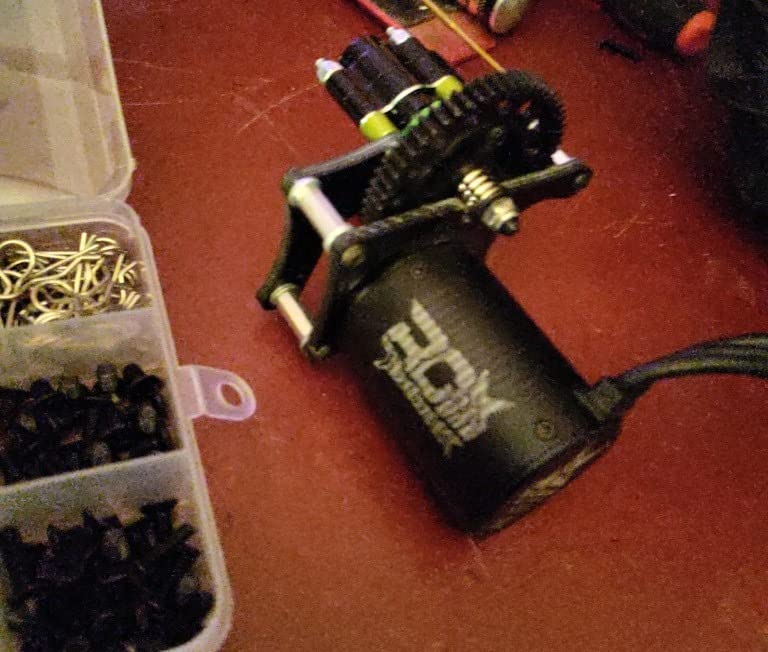 RC906 2400KV 6 Pole Brushless Motor for 1/14 1/10 Axial Wraith Crawler Black Dia.3.175mm customer photo 2