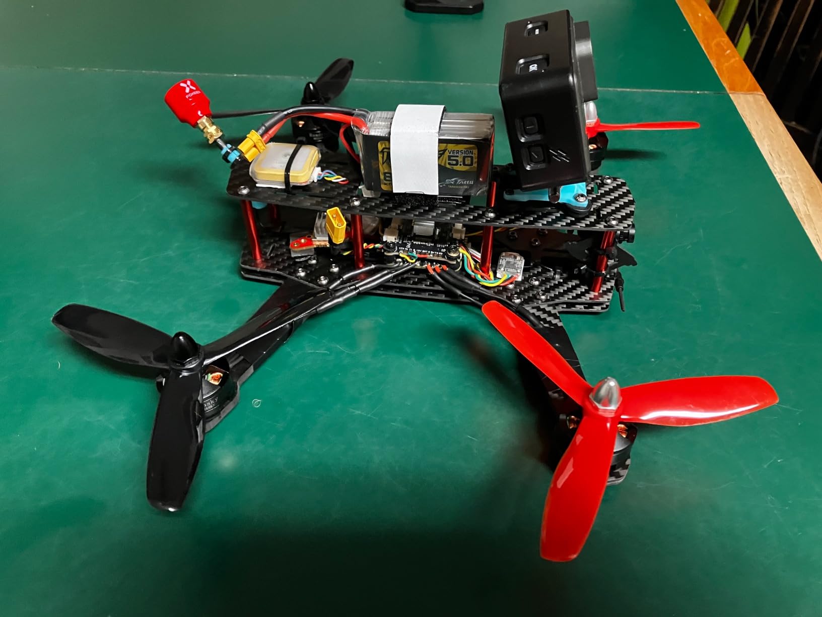 Readytosky 250mm FPV Racing Drone Frame 5 Inch Carbon Fiber Quadcopter Frame Kit with 4mm FPV Frame Arms+Lipo Battery Strap customer photo 1