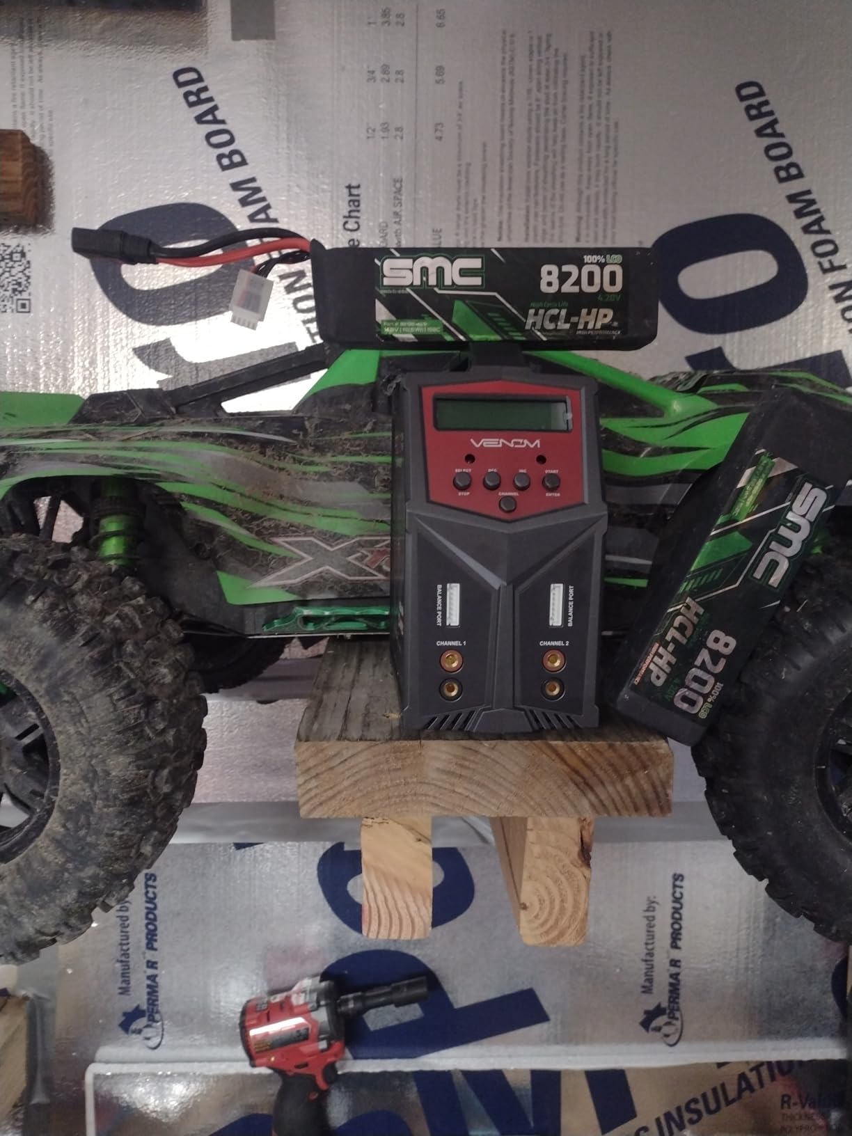 Venom Power Pro Duo LiPo Battery Charger - LCD Screen, Charging Leads - Balance Charger & Discharger for LiPo, LiHV, Li-Ion, Life, NiMH, NiCD, Pb Batteries customer photo 2