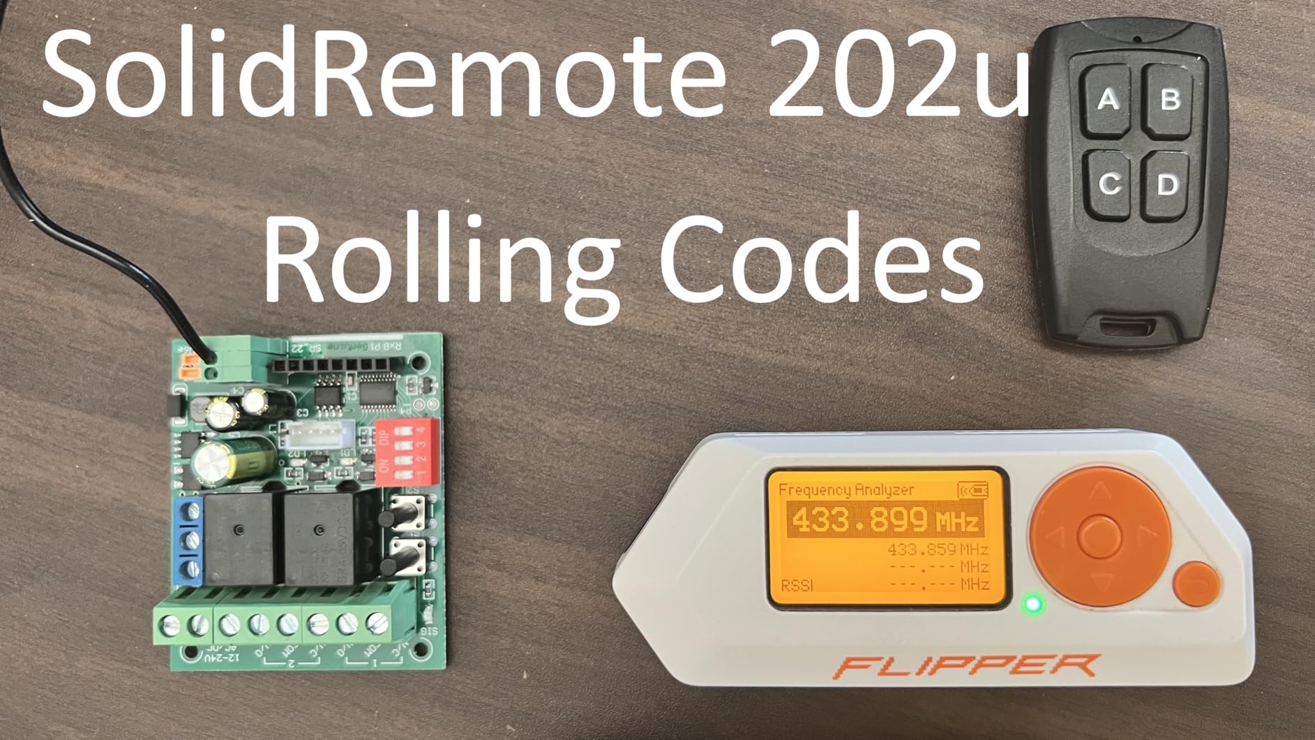 Solidremote 12V-24V Secure Wireless RF Remote Control Relay Switch Universal 2-Channel Receiver with 2 Transmitters for Garage Door Openers, LED Lights customer photo 1