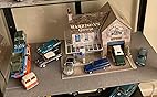 The CityBuilder Garage & Shop Cardboard Model Making Kit - O Scale Model Railroad Building customer photo 1