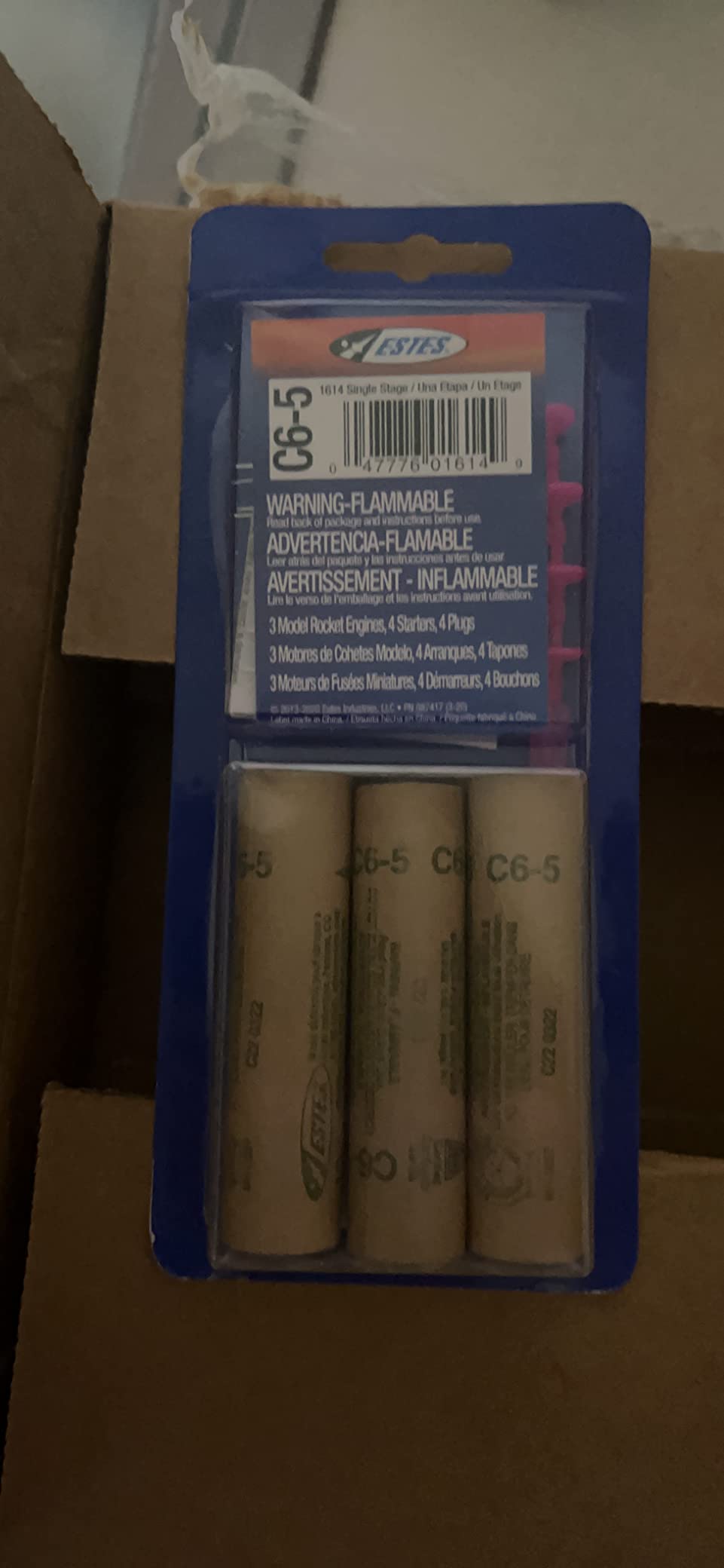 MDL RCKT ENGNS 3PC C6-5 (Standard C6-5 Engine 3-Pack) customer photo 2