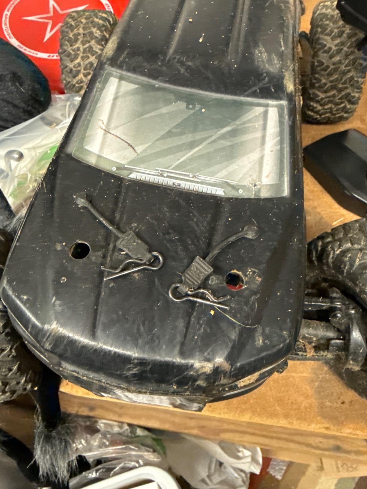 ARRMA Body Clip Retainer 1/8 Scale Black (4), ARAC3447 customer photo 1