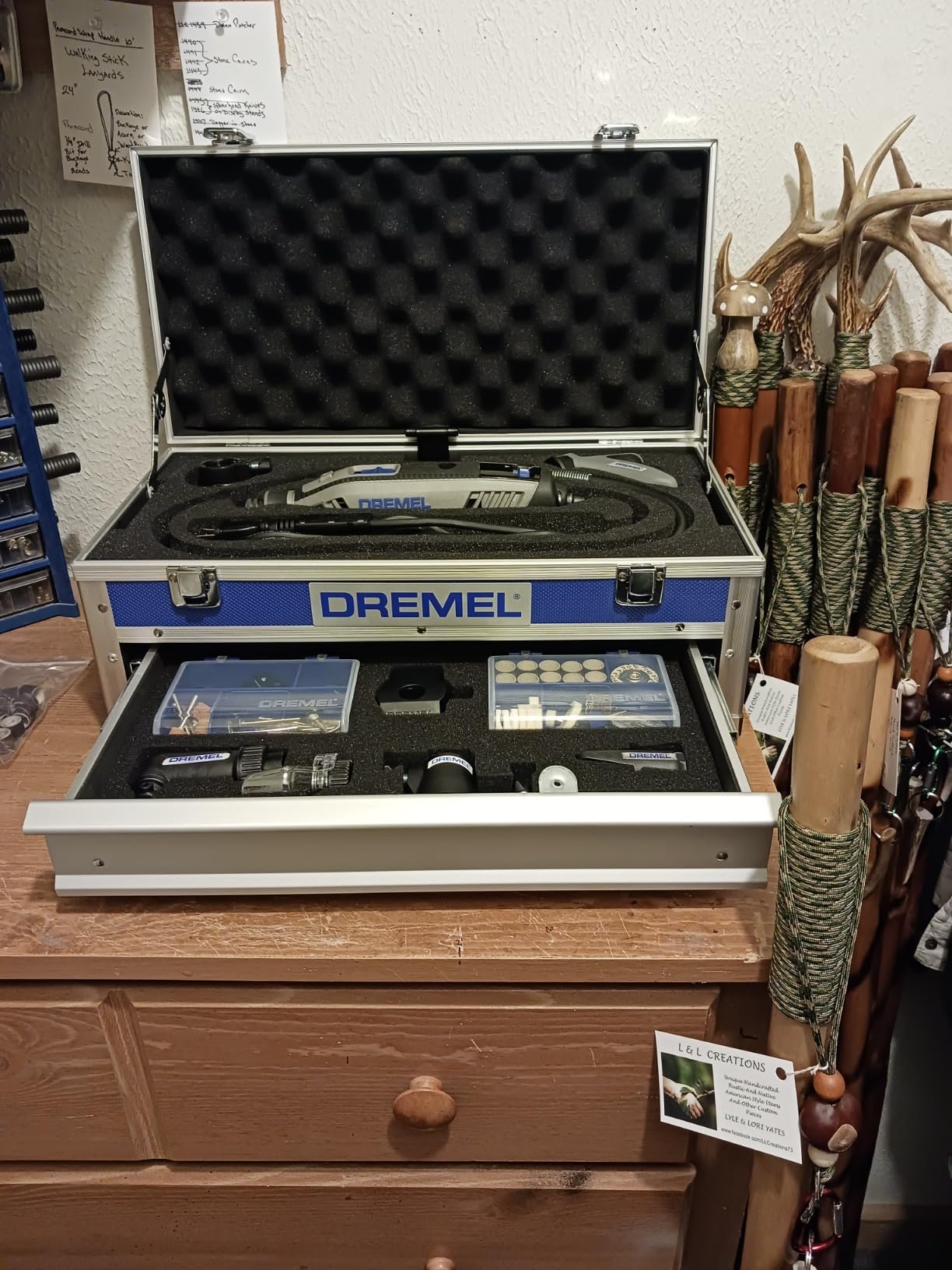 Dremel 4300-5/40 High Performance Rotary Tool Kit with LED Light- 5 Attachments & 40 Accessories - Ideal for Grinding, Cutting, Wood Carving, Sanding, and Engraving customer photo 1