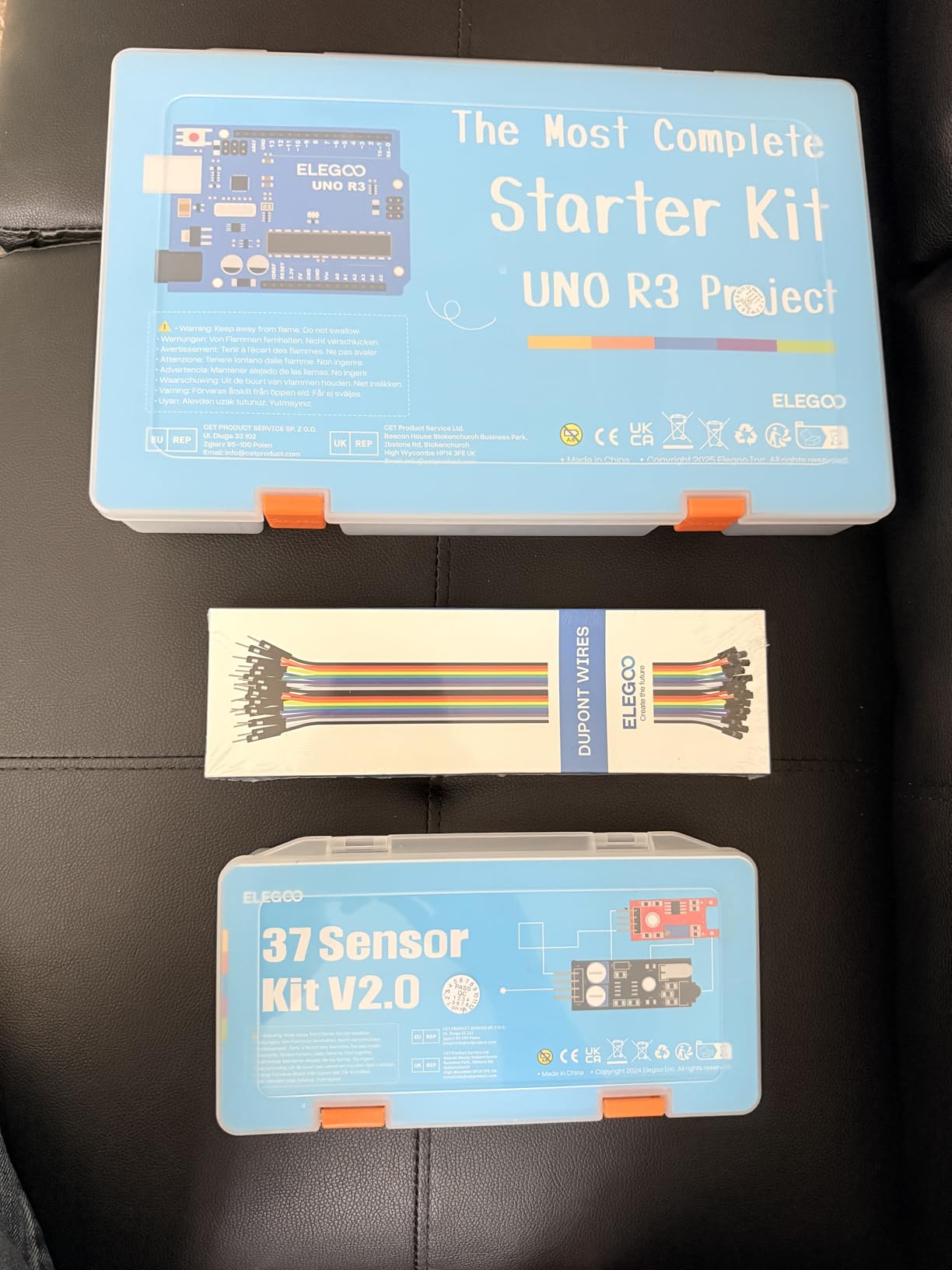 Upgraded 37 in 1 Sensor Modules Kit with Tutorial Compatible with R3 MEGA 2560 Nano customer photo 2