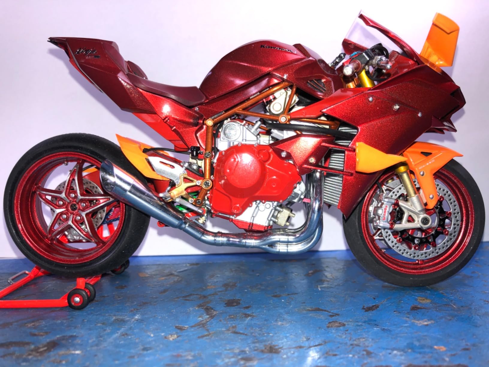 Tamiya 14131 1/12 Kawasaki Ninja H2R Plastic Model Kit customer photo 1