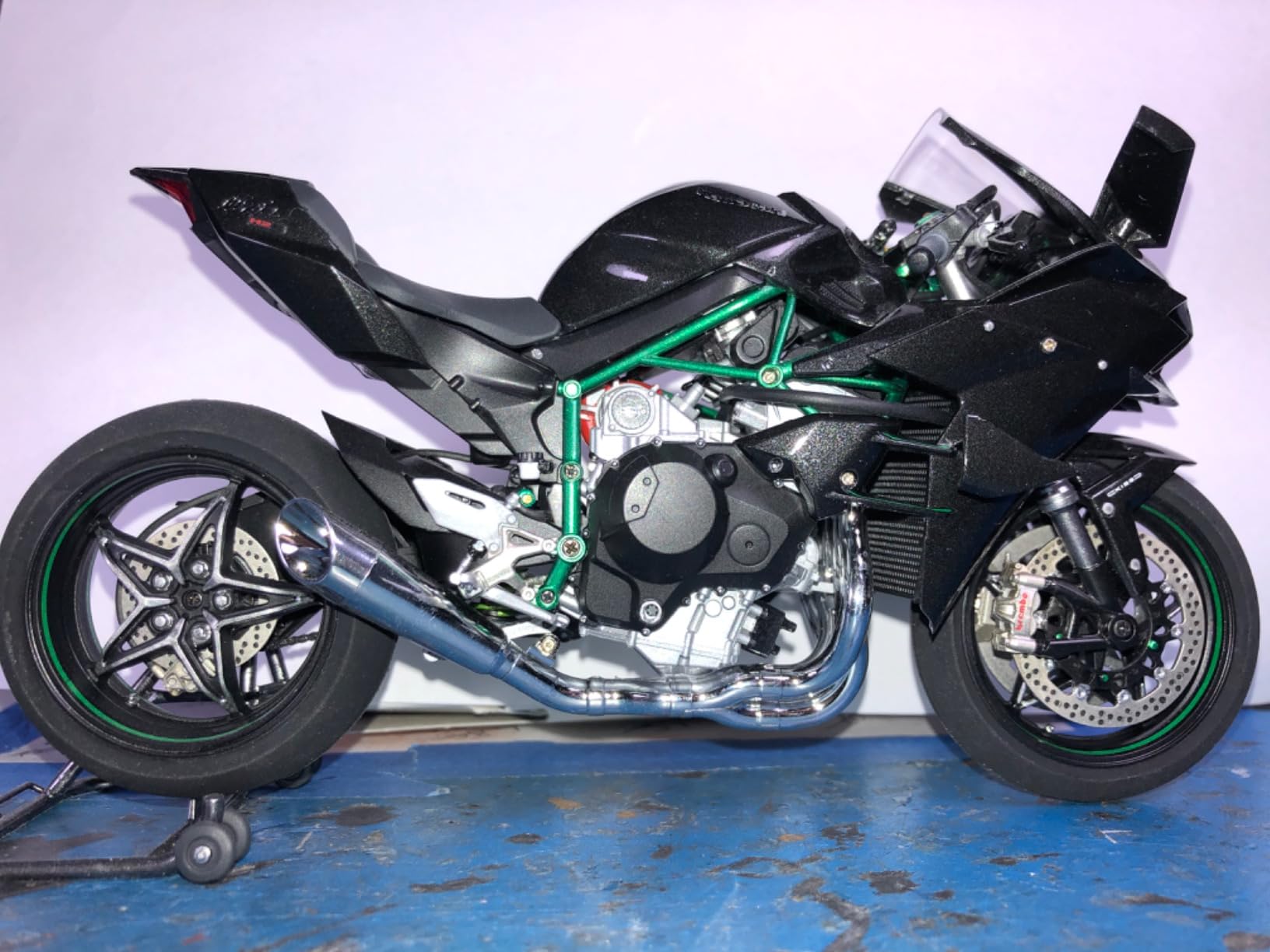 Tamiya 14131 1/12 Kawasaki Ninja H2R Plastic Model Kit customer photo 2